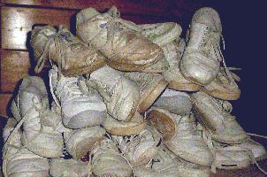 Pile of shoes